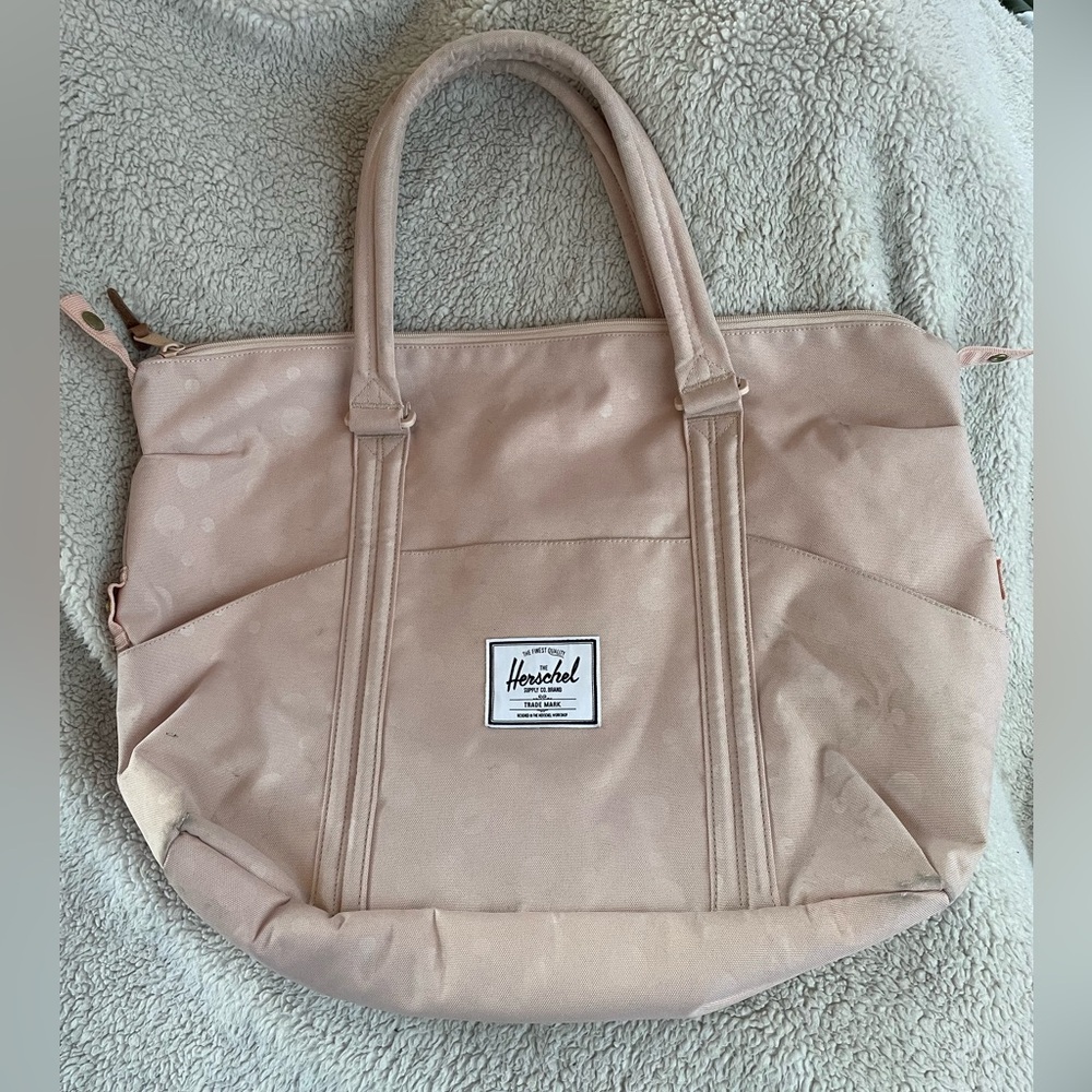 Herschel Supply Company Pink Tote Bag